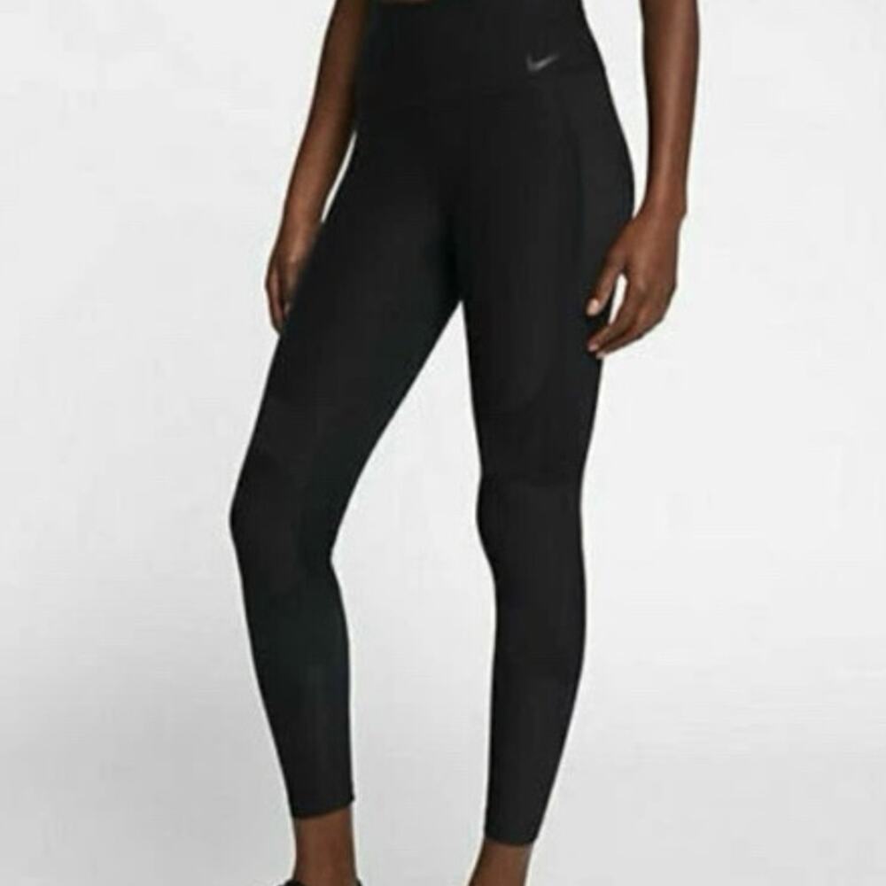 NWT Nike Power Legend High Rise Training Leggings Women's Large 861588-010